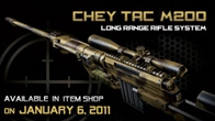 เหล่าสาวกที่อยากลองสไนเปอร์เทพๆ อย่าง ''Chey Tac M200'' เตรียมพร้อมควักกระเป๋าซื้อในรูปแบบ SP ที่ร้าน Item Shop 