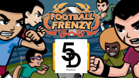 ไฟว์ดี สตูดิโอ จำกัด ผู้ให้บริการเกมออนไลน์หน้าใหม่  ได้เปิดตัวเกมไทย Football Frenzy บนเว็บ เล่นง่าย สนุกจริง