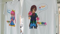 อีกหนึ่งกิจกรรมที่ทำให้เหล่าเกมเมอร์ได้สนุกสนานกันนั่นคือการ "เพ้นท์เสื้อ" ตัวละครในเกมปังย่า ในงาน Pangya 6th Anniversary