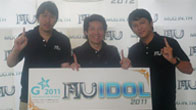 เปิดตัว MU idon ทั้ง 2 คน เพื่อเป็นทูต MU ของประเทศไทยไปร่วมในงาน GStar 2011 ที่ปูซาน ประเทศเกาหลี 