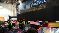 Red 5 Studio ที่มีการจัดงานแถลงข่าวภายในงานเรื่องการเปิดให้บริการในประเทศเกาหลีของเกม FireFall ในงาน G-STAR 2011