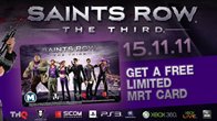 ร่วมสนุกลุ้นรับ บัตรโดย MRT ลาย Saints Row :The Third ในกิจกรรม "Saints Row Photo Hunt"