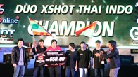 Rookie ทีม Phothong ESC ฟอร์มโหดผงาดคว้าแชมป์ Xshot Duo  Thai Indo Competition2012