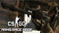 ARMS RACE คือ 1 ใน 2 โหมดที่ถูกพัฒนาปรับปรุงใหม่มาจาก MOD Gun Game ของ CS: Source ซึ่งถือว่าเป็นนิยมอย่างมาก 