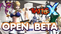 เปิด Open Beta เต็มรูปแบบกันแล้วสำหรับเกม Battle X เวลา 10 โมง ของวันที่ 10 เมษายน 2557