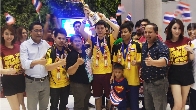 บรรยากาศการต้อนรับ HERO ของประเทศไทย ที่ข้ามน้ำข้ามทะเลไปคว้าแชมป์โลก FO3 กลับบ้าน