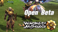 Weapon of Mythology ได้เปิดช่วง Open Beta เป็นที่เรียบร้อย โดยต้องขอบอกเลยว่าดีกรีเกมนี้ไม่ใช่เล่นๆ เลยทีเดียว