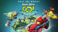 Angry Birds Go! เป็นเกมที่รวมเหล่านกขี้โมโหทั้งหลายและหมูเขียวขี้ขโมย มาซิ่งกันบนสนาม 