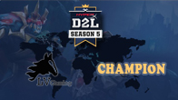 LV-Gaming (Ehome) คว้าแชมป์รายการ D2L Season 5 พร้อมเงินรางวัลกว่า 800,000 บาท