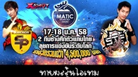 ร่วมสนุกทายผลส่งใจเชียร์ทีมไทยชิงแชมป์โลก XSHOT MATIC 2015