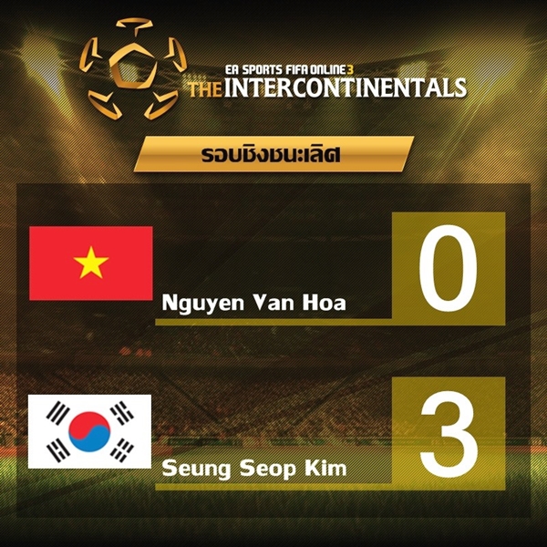 และผลรอบชิงชนะเลิศก็ไม่มีผิดพลิกโผประกาศใด เกาหลีชนะเวียดนามไปสกอร์ขาดลอย 3-0 ย้ำชัยชนะไปอย่างสุดมันส์
